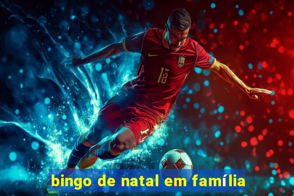 bingo de natal em família