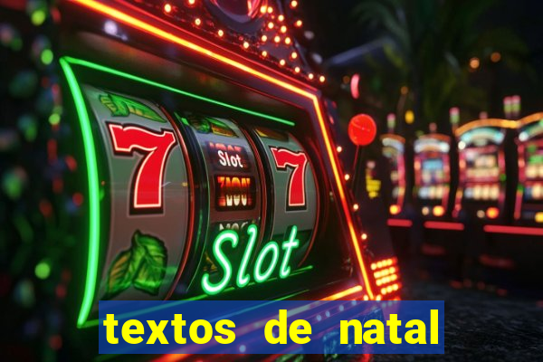 textos de natal para imprimir