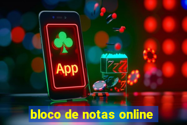 bloco de notas online