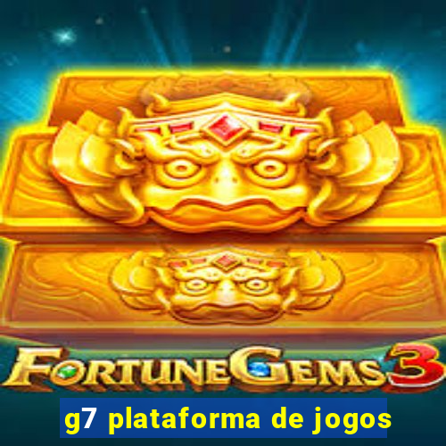 g7 plataforma de jogos