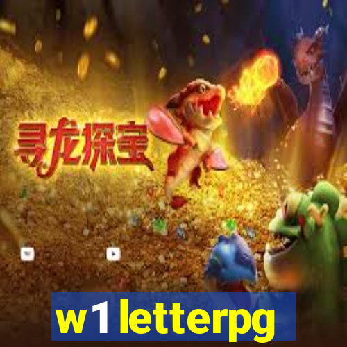 w1 letterpg