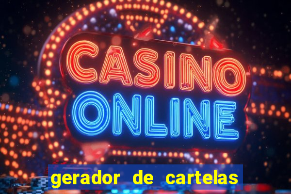 gerador de cartelas de bingo 1 a 99