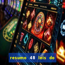 resumo 48 leis do poder pdf