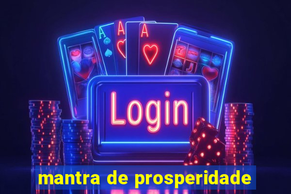 mantra de prosperidade