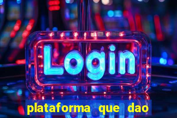 plataforma que dao bonus de cadastro