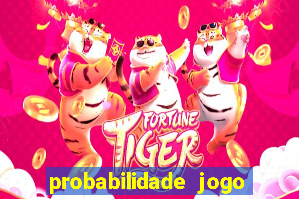 probabilidade jogo de futebol