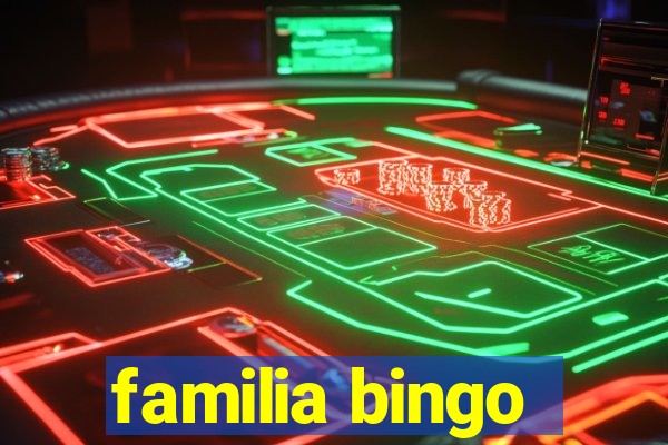 familia bingo