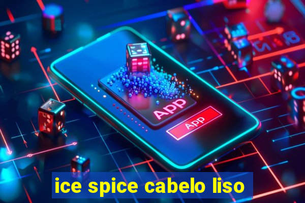 ice spice cabelo liso