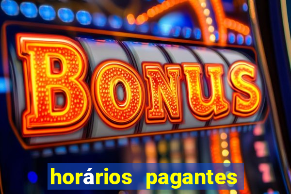 horários pagantes fortune rabbit hoje