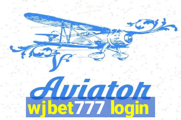 wjbet777 login