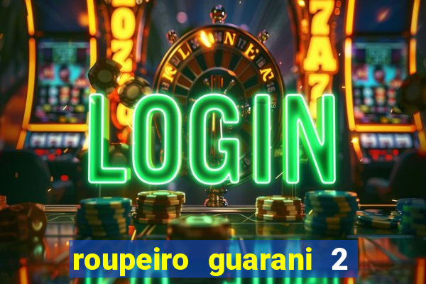 roupeiro guarani 2 portas de correr com espelho