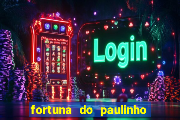 fortuna do paulinho do roupa nova