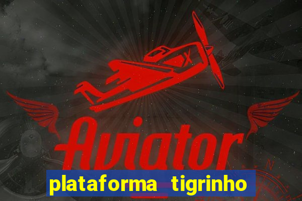 plataforma tigrinho 1 real