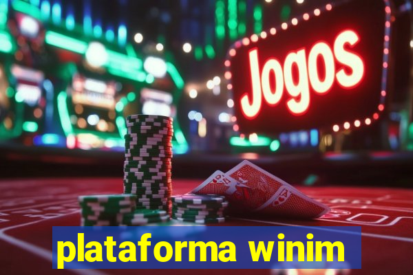 plataforma winim