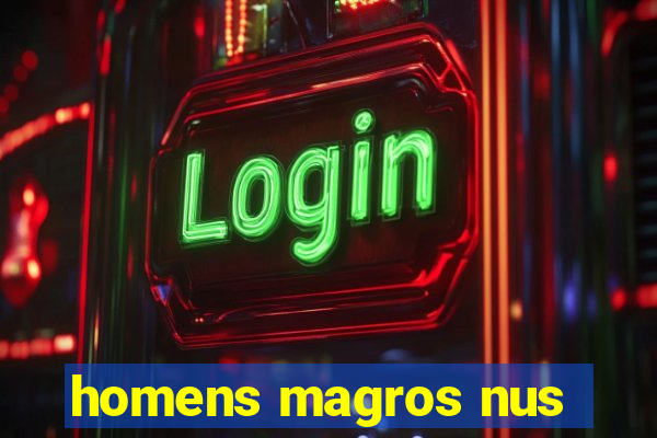 homens magros nus