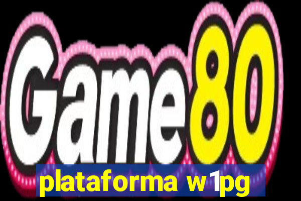 plataforma w1pg