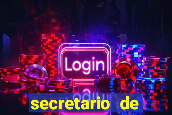 secretario de esporte salario