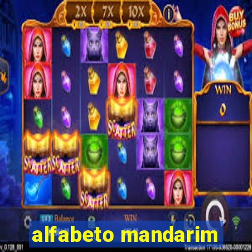 alfabeto mandarim