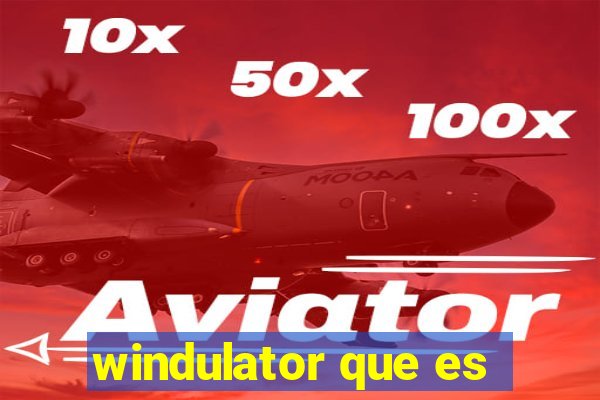 windulator que es