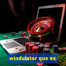 windulator que es