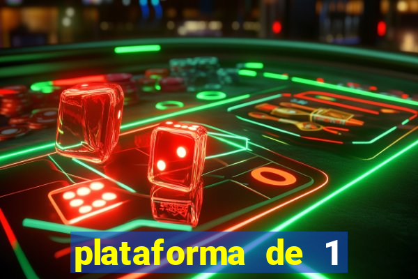 plataforma de 1 real fortune tiger