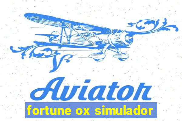 fortune ox simulador