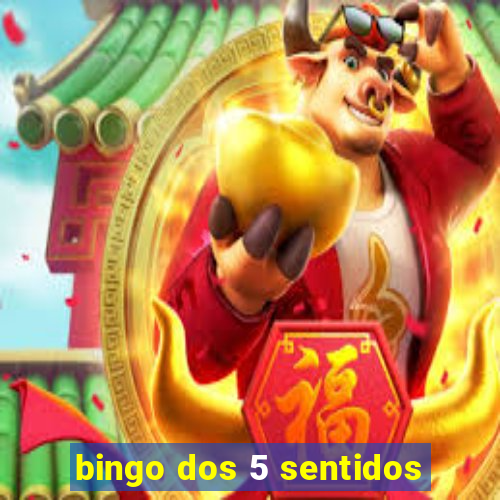 bingo dos 5 sentidos