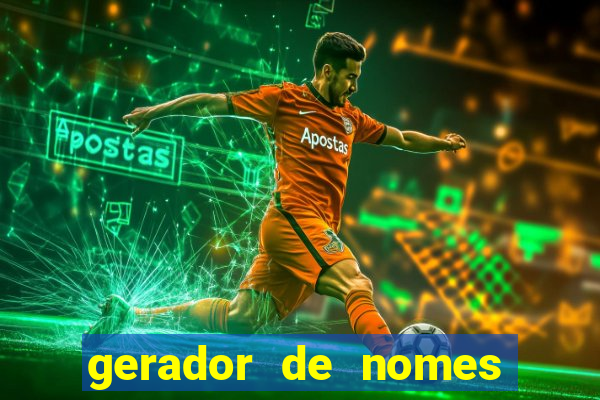 gerador de nomes para jogos