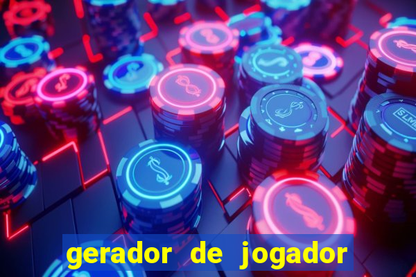 gerador de jogador de futebol