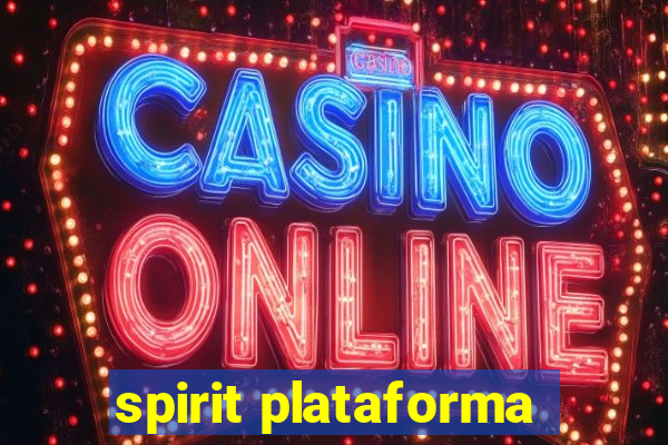 spirit plataforma