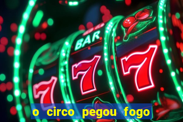 o circo pegou fogo música infantil