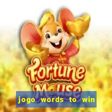 jogo words to win paga mesmo