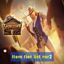 item tier list ror2