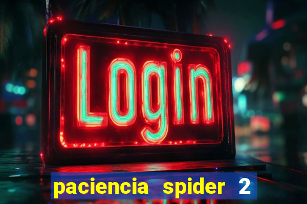 paciencia spider 2 naipes jogar