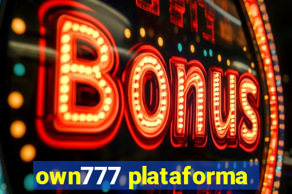 own777 plataforma