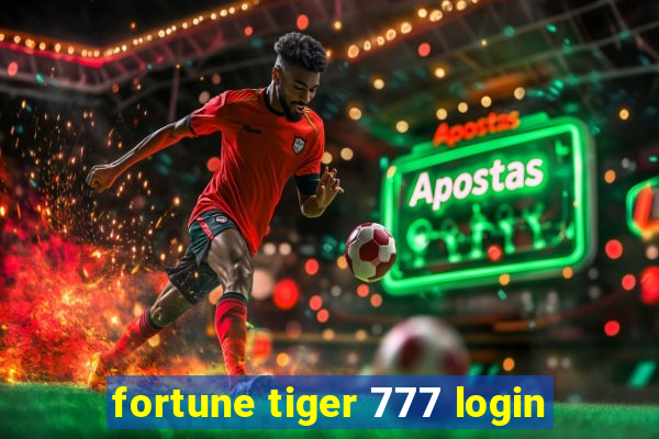 fortune tiger 777 login