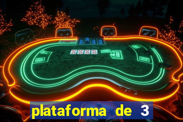 plataforma de 3 reais pg