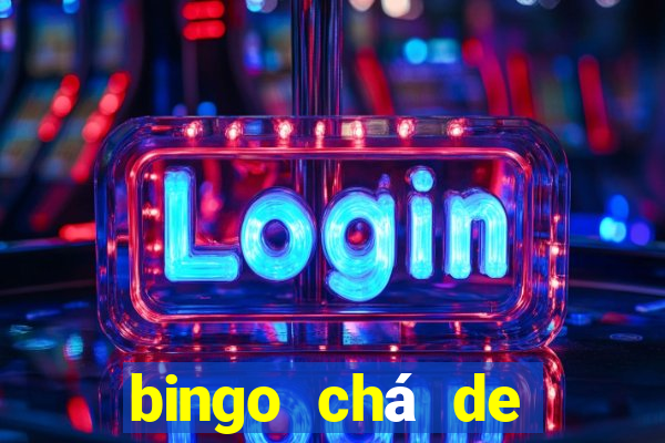 bingo chá de bebê excel