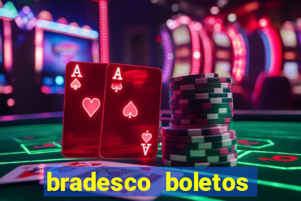 bradesco boletos segunda via