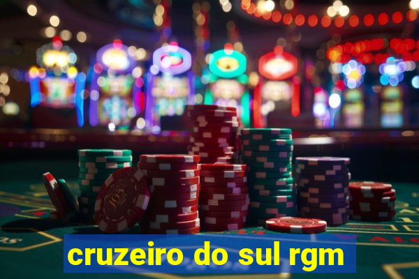 cruzeiro do sul rgm