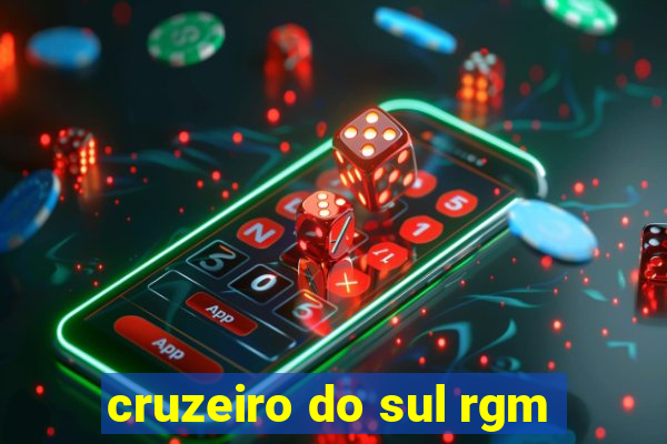 cruzeiro do sul rgm