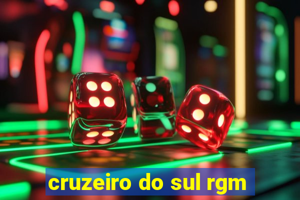 cruzeiro do sul rgm