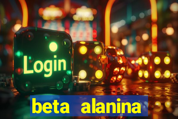 beta alanina aumenta a pressao