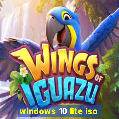 windows 10 lite iso