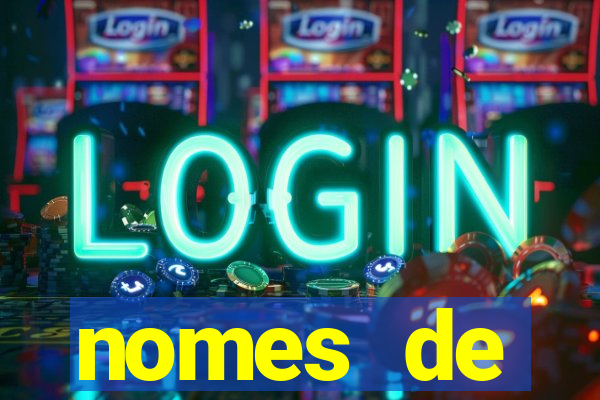 nomes de plataformas de jogos de cassino