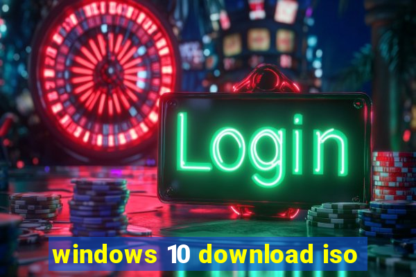 windows 10 download iso