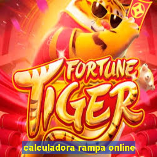 calculadora rampa online