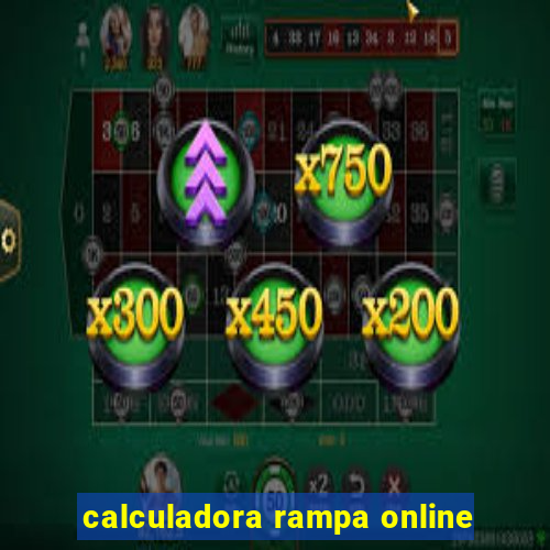 calculadora rampa online