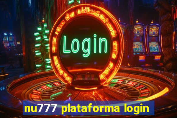 nu777 plataforma login