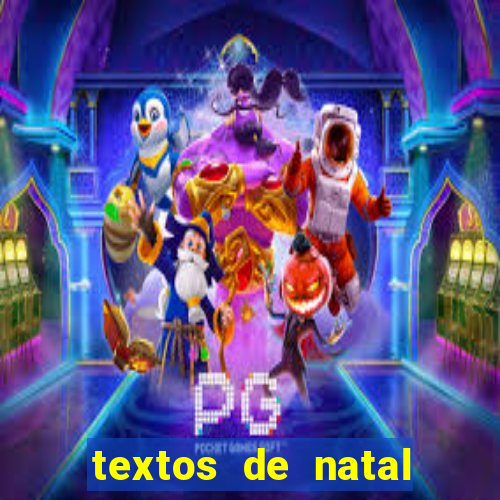 textos de natal para leitura